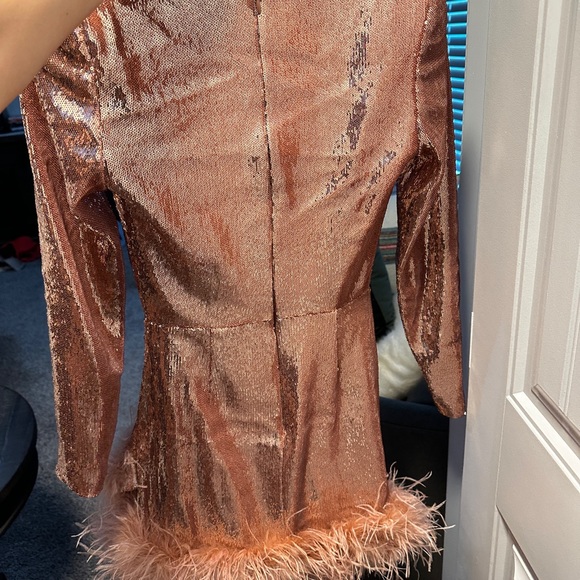 Milly rose gold dress - Picture 4 of 13